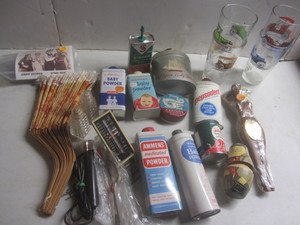 Tins, Glasses, Sinclair Bank