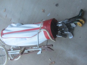 Golf Clubs, Bag, Cart