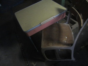 Vintage Desk & Chair