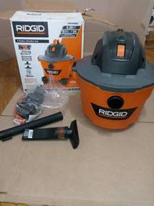9 Gal. 4.25-Peak HP NXT WetDry Shop Vacuum by RIDGID- not used