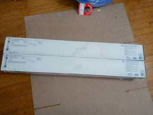 Contractor Select FMLWL 4 ft. Dimmable 40-Watt 2900 Lumens 4000K White Integrated LED Wrap Light Fixture by Lithonia Lighting-  set of 4