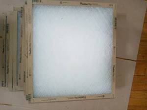 18 x 20 x 1 EZ Flow II No-Metal Air Filter (Case of 12) by Flanders PrecisionAire- not used