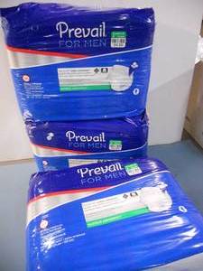 3 Packages of Prevail for Men SM