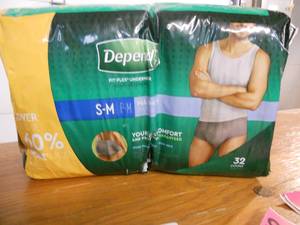 Depends Mens SM