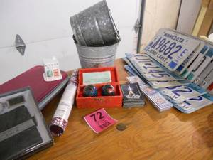 Star Wars Cards, Old License Plates, Wallet, Buckets, More