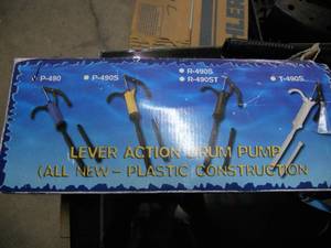 Lever Action Drum Pump NEW
