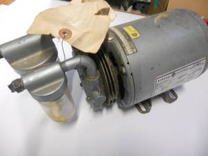 General Electric AC Vacuum Pump Motor - Thermally Protected Single Phase
