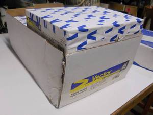 Case of Letter Size 8-12x11 100# 94 Bright White Gloss Text Paper (4000 sheets less one ream)
