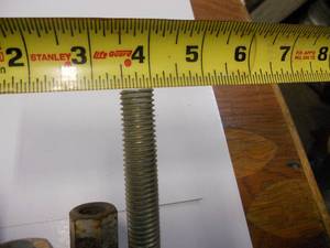 Threaded Rods - Total of 10
