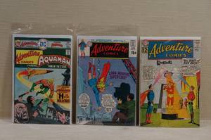 Adventure Comics - Aquaman, Supergirl, Superman