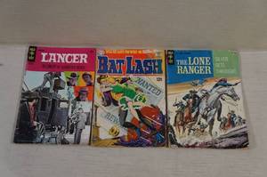 Western Comics - Lone Ranger, Lancer, Bat Lash