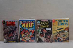 Vintage Comics - Turok, Scary Tales, Outer Limits