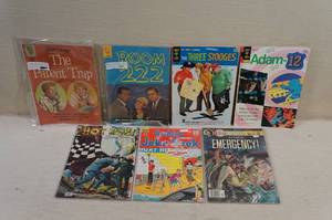 Vintage Comics - Disney, Stooges, Emergency, Hot Rods