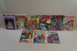 Comics - Elric, Warp, Nexus, Sable, E-Man