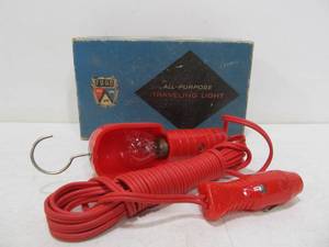 lot 45 image: Vintage FORD All Purpose Traveling Light wOriginal Box