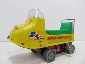 lot 50 image: Vintage Windup Durham Snowmobile Toy