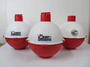 lot 61 image: Lot of 3 Bobber Coolers