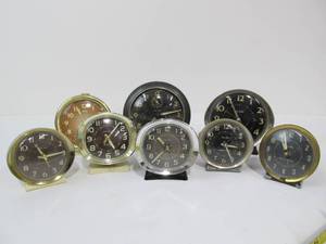 lot 81 image: Collection of Vintage WESTCLOX Big Ben & Baby Ben Clocks
