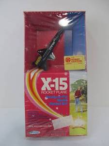lot 85 image: NOS Vintage Estes X-15 Rocket Plane
