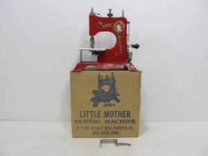 lot 113 image: Vintage Little Mother Toy Sewing Machine wOrig Box