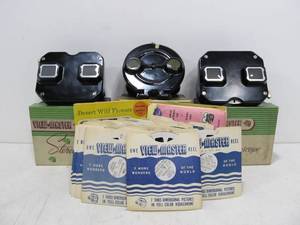 lot 145 image: Lot of Viewmaster Viewers & Reels