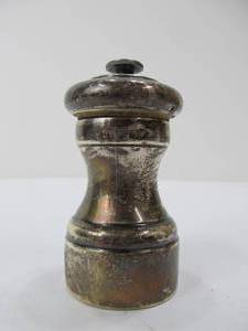 lot 270 image: Antique Sterling Silver French Peugeot Pepper Grinder