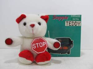 lot 233 image: New in Box Stoppie Teddy Bear Car Breaklight