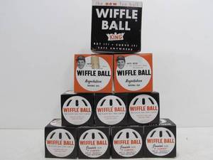 lot 194 image: NOS Vintage Wiffle Balls Featuring Pete Rose