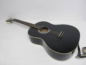 lot 219 image: Rogue Model RAG-B Acoustic Guitar -Black