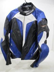 lot 334 image: Nice TEKNIK Leather Motorcycle Jacket - Size 5464