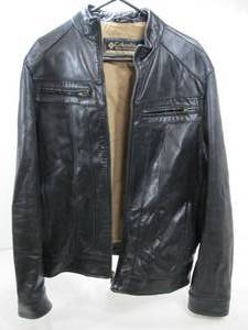 lot 335 image: Nice COLUMBIA Leather Jacket - Mens Size L