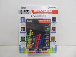 lot 338 image: Divoom Timebox-Mini Intelligent LED Light Bluetooth Speaker