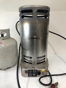 lot 353 image: 75k-200k BTU Propane Heater wGood Tank