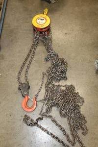 CM Series 622 5 Ton Chain Hoist
