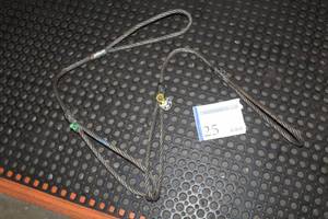 Lot of (2) John Saka & Co. Inc. Wire Rope 12 Slings