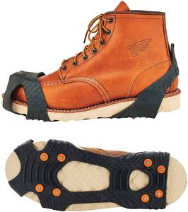 Lot of (5) ergodyne Trex Ice Traction Devices Size Large 6300