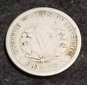 1884 US LIBERTY NICKEL