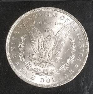 1884-O MORGAN SILVER DOLLAR UNC