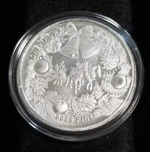 CHRISTMAS 2020 SNOWMEN 1 TROY OZ. .999 FINE SILVER IN AIRTITE