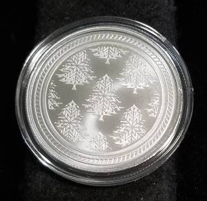 CHRISTMAS 2020 RUDOLPH 1 TROY OZ. .999 FINE SILVER IN AIRTITE