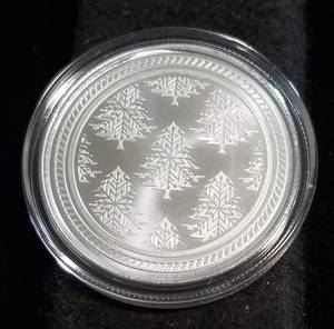 CHRISTMAS 2020 RUDOLPH 1 TROY OZ. .999 FINE SILVER IN AIRTITE
