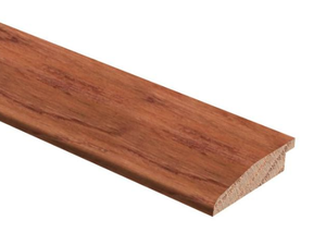lot 12 image: 5 New Pcs 94 inch Gunstock Oak Overlap  Reducer Floor Molding $200 retail