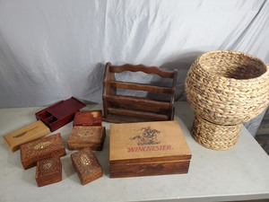 lot 139 image: Winchester Box, Wood Boxes, Home Decor