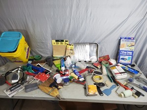 lot 171 image: Paint Supplies, Hardware, Shop Supplies