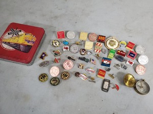 lot 9D image: Assorted Hat Pins  Lapel Pins