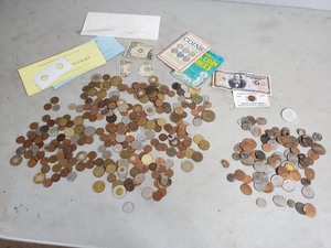 lot 9F image: Assorted Collectible Foreign Coins and More