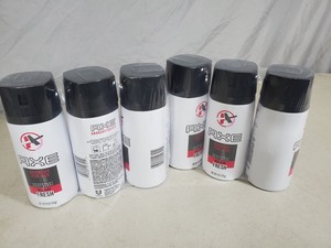 lot 60D image: 6 New Bottles of Axe Anarchy For Her Deodorant Body Spray