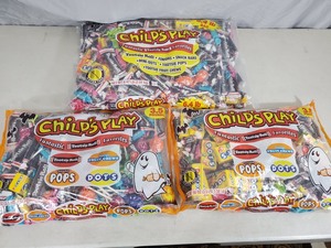 lot 61A image: 3 New Bags of Childs Play Candy Mix - 13.4 lbs Total