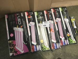 Lot of various LED Plant growng Lights open boxes see pictures