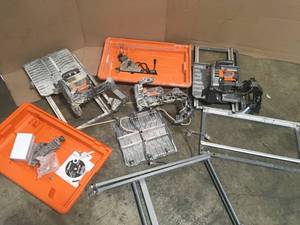 Salvage lot of Ridgid Tile saws used pieces see instructions
